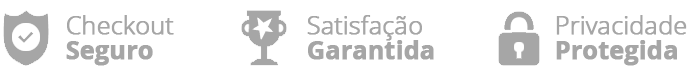 Checkout seguro, satisfação garantida e privacidade protegida
